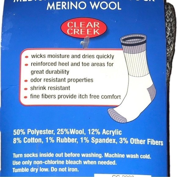 Cedar Creek Merino Wool Boot Socks - Picture 4 of 5